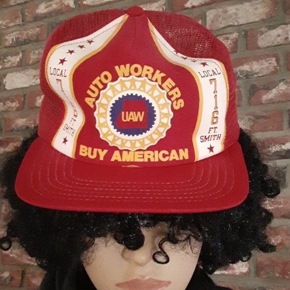 unite Other - 1950s Union of Auto Workers Local 716 truckers hat